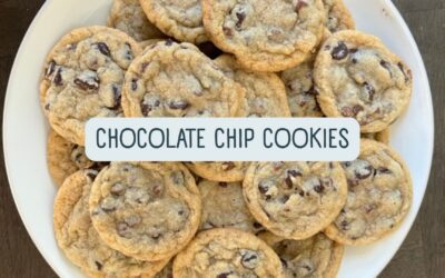 The Best Soft Chocolate Chip Cookies!