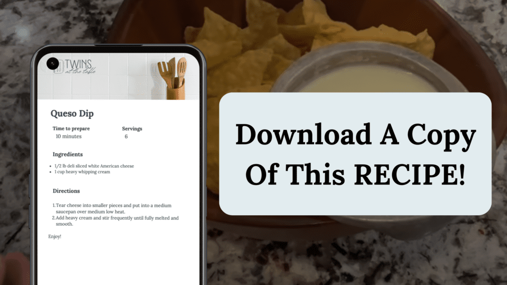 easy queso recipe