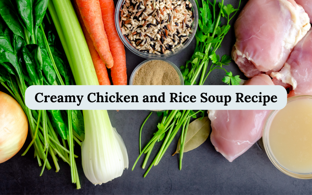 Creamy Chicken and Rice Soup Recipe