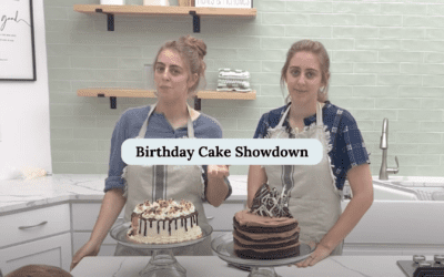 Twins at the Table: Birthday Cake Showdown