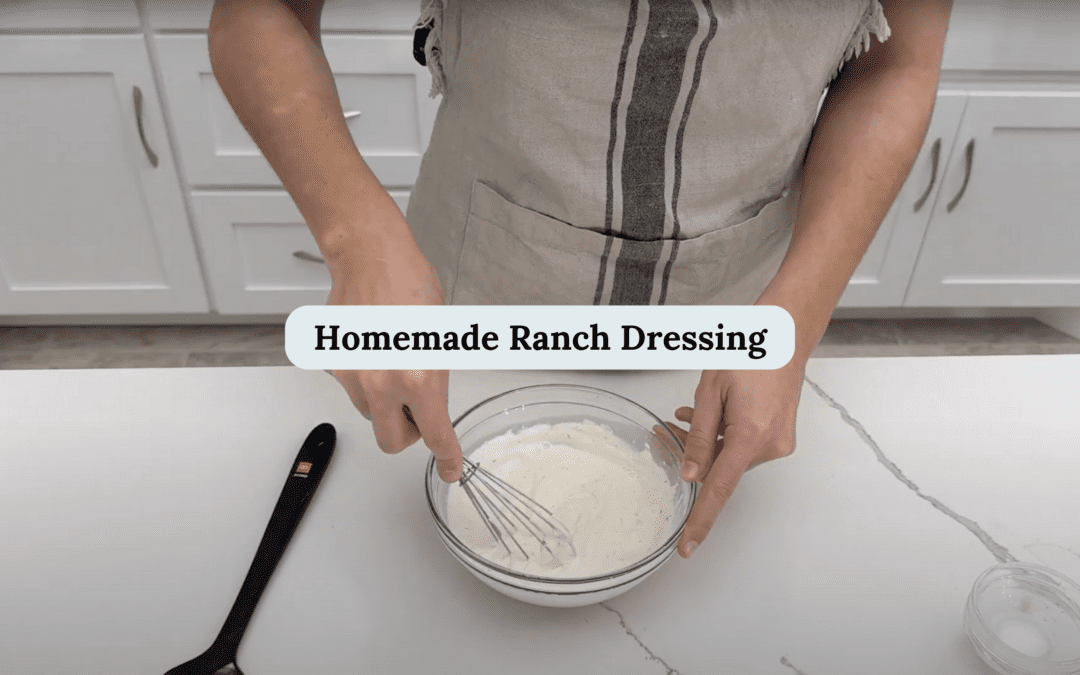 homemade ranch dressing how to make ranch dressing easy ranch dressing recipe
