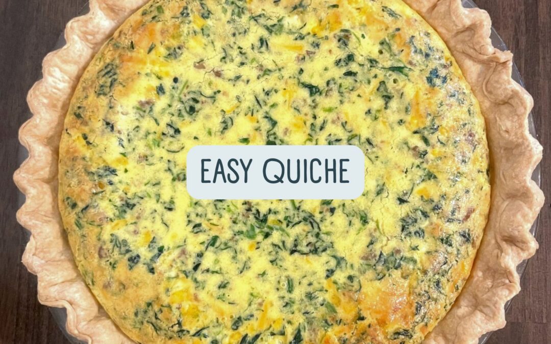 The BEST Easy Quiche Recipe