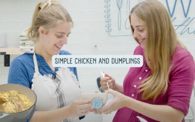 Simple Homemade Chicken & Dumplings